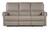 Hooker Furniture Somers Somers Dark Taupe Power Sofa w/Power Headrest