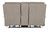 Hooker Furniture Somers Somers Dark Taupe Power Console Loveseat w/Power Headrest