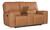 Hooker Furniture Miles Zero Gravity Oslo Antelope PWR Console Loveseat w/PWR Headrest