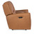 Hooker Furniture Miles Zero Gravity Oslo Antelope PWR Console Loveseat w/PWR Headrest