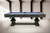 Plank & Hide Co Beaumont Slate Pool Table in Marble Grey, a contemporary pool table with a marble grey finish and sleek design.