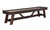 C.L. Bailey Tunbridge shuffleboard table in Weathered Brown rustic finish