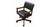 C.L. Bailey Game Table Set with 4 Rocker Chairs, office desk chair with wooden armrests and black cushioned seat and backrest.