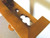 C.L. Bailey Deluxe Wall Cue Rack, wooden cue rack with hooks for holding pool cues and accessories.