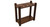C.L. Bailey Skylar Floor Cue Rack, wooden cue storage with multiple slots and holes for organizing pool cues.