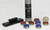 C.L. Bailey Tunbridge Pool Table & Shuffleboard in Weathered Brown, with shuffleboard wax, pucks, and cues for indoor recreational game playing.