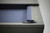 Doc & Holliday George Slate Pool Table in Marble Grey, close-up of the pool table corner with a sleek metal corner protector and smooth surface.