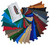 Championship - Felt Ring, colorful felt rings for sports or game displays arranged in a fan shape.