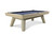 Doc & Holliday George 8' Slate Pool Table by Doc & Holliday in Natural Ash, a stylish pool table with a sleek slate playing surface and wooden frame.