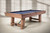 Isaac 8' Slate Pool Table in Honey Ash