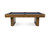 Plank & Hide Co Plank & Hide Deco 8' Slate Pool Table in Glazed Maple, an elegant wooden pool table with a slate surface and metallic accents, perfect for game rooms and recreational spaces.