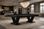 Doc & Holliday Savant 8' Slate Pool Table in Black Ash, modern pool table with sleek black ash finish in an elegant game room setting.