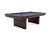 Doc & Holliday The Rook Slate Pool Table, a dark wood finish pool table with a slate playing surface and cushioned edges for competitive billiards.