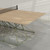 District Mills Hourglass Ping Pong Table