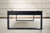 Doc & Holliday Redford Slate Pool Table in Matte Black, modern rectangular pool table with slate surface in a minimalistic room.
