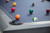 Doc & Holliday The Bellano Slate Pool Table, with colorful pool balls on a slate surface.