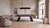 C.L. Bailey Mercer Slate Pool Table, modern home game room with pool table, neutral decor, and large windows.