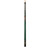 Pure X Green & Grey Stain Maple with Malachite/Thuya Burl Wrapless Cue