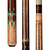 Pure X Golden Birdseye Maple/Cocobolo & Green Malachite Wrapless Cue