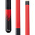 Rage Orange Flames Cue with Black Linen Wrap