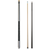 Pure X Matte Silver Cue with MZ Grip 2 Shaft Bundle