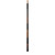 Lucasi Custom Matte Black & Snakewood/Zebrawood Wrapless Cue