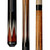 Lucasi Custom Antique Birdseye & Cocobolo/Black Cue with Black Linen Wrap