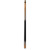 Lucasi Custom Antique Birdseye & Black/Imitation Bone Cue with Embossed Leather Wrap