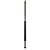 Lucasi Custom Carom Premium Black Birdseye Maple with Abalone Wrapless Cue