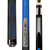 Lucasi Hybrid Genesis Blue & Metallic Silver Cue with Sport G5 Grip