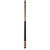 Lucasi Custom Exotic Bocote/Curly Maple & Black Cue with Black Linen Wrap