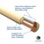 Lucasi Custom Exotic Bocote/Curly Maple & Black Cue with Black Linen Wrap