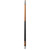 Lucasi Custom Exotic Apitong Diamond Series Cue with Black/White Linen Wrap