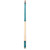 Lucasi Custom Teal Stained & Natural Birdseye Wrapless Cue