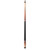 Lucasi Custom Black & Antique Birdseye/Red Orange Wrapless Cue