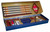 Aramith Pro Cup Pool Table Accessory Set, complete billiard accessories including cue sticks, chalk, and accessories in a display box.