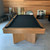 Doc & Holliday Infinity Slate Pool Table, modern wooden pool table with black felt, ideal for home entertainment, featuring sleek design and free USA shipping.