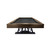 Billiards Select Blacksmith 8' Slate Pool Table with Free Shipping, wood finish and black felt playing surface.