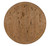 Hooker Furniture Caleigh Recliner, round wooden table with a natural finish and visible wood grain.