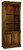 Hooker Furniture Tynecastle Bunching Bookcase, a tall wooden bookcase with open shelves and closed cabinet doors at the bottom, made of polished rich brown wood.