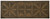 Hooker Furniture Bandera 86in Table with 2-18in Leaves, wooden dining table with a rustic finish and decorative inlay pattern.