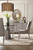 Hooker Furniture Elixir Buffet, elegant sideboard with textured doors in a modern dining room setting.
