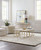 Hooker Furniture Evermore Rectangle Cocktail Table, elegant white marble top with gold geometric metal base in a modern living room.
