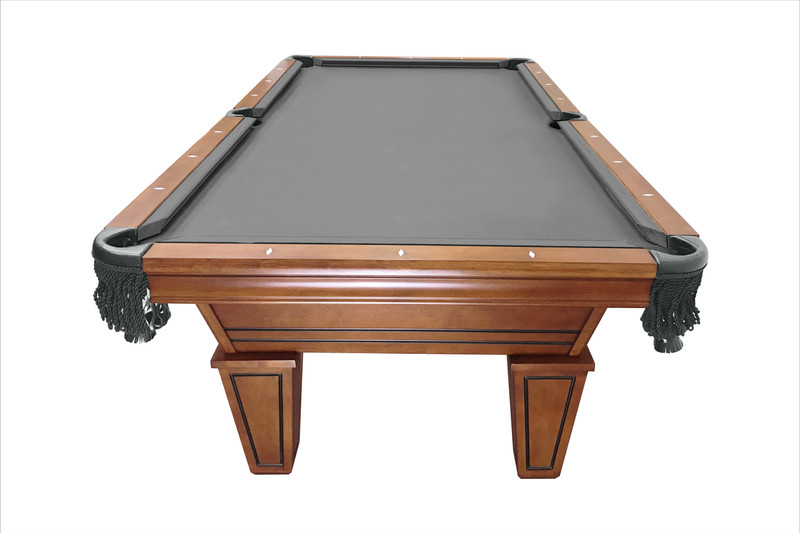  8' Regency Pool Table - Midnight Finish w/ 3-Piece 1 Slate  Play Surface, K66 Bumpers and Felt Color or Your Choice ***Dining Top Sold  Separately : Sports & Outdoors