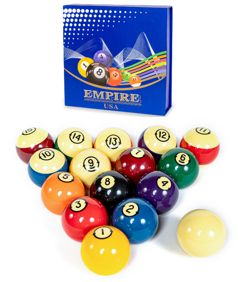 Empire Premium Billiards Ball Set | Sawyer Twain Billiards Accessories