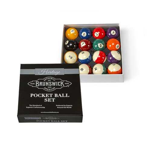Brunswick Heritage® Pocket Balls Full Set | Brunswick