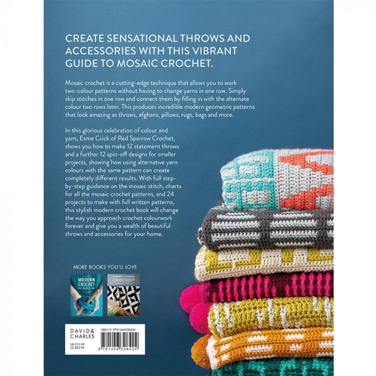 Crochet Books - How to Mosaic Crochet - Crochet Pattern Book