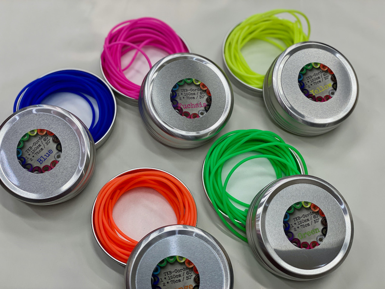 The Knitting Barber Silicone Cords — Fine Fettle Fibres | Knitting Supplies  & Workshops