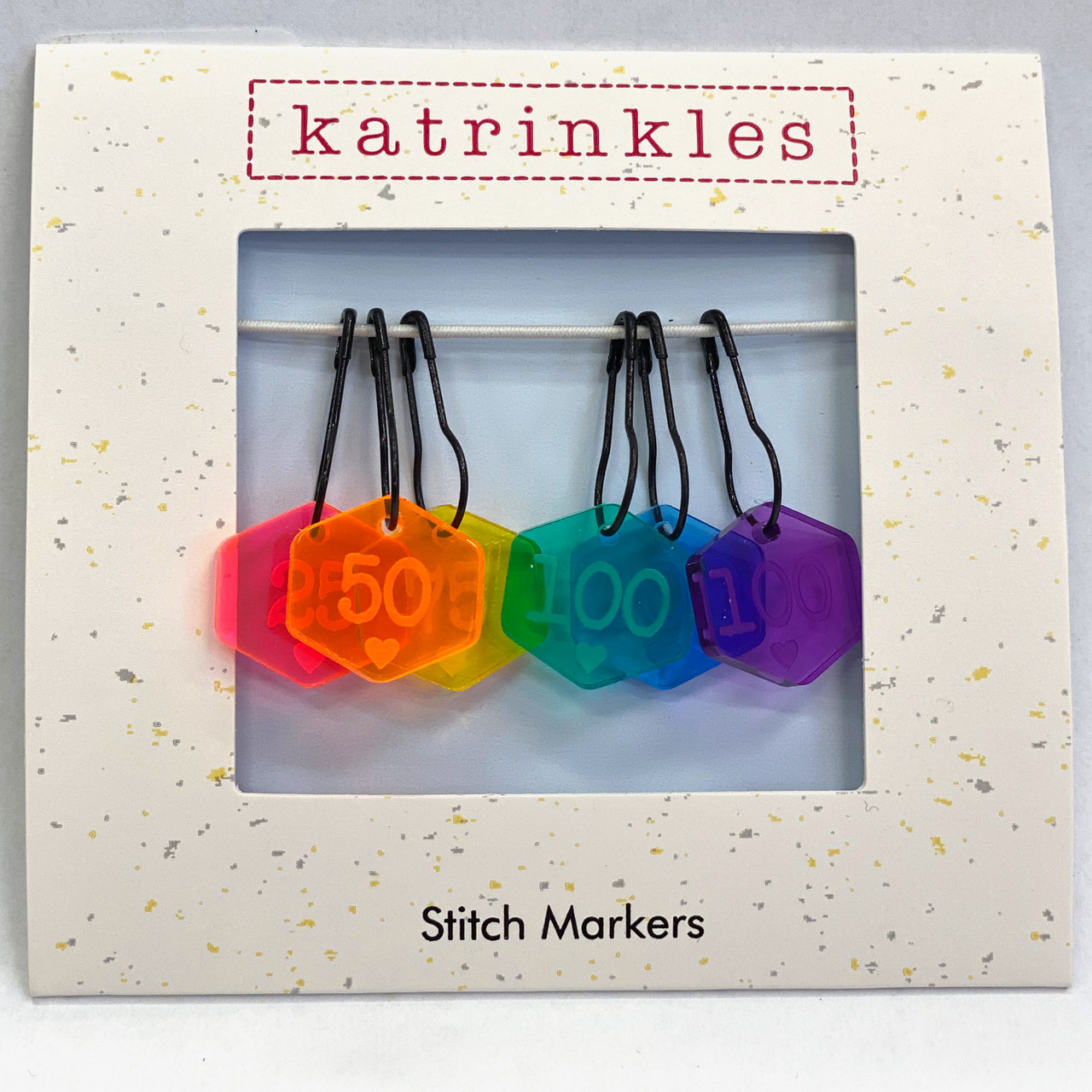 STITCH MARKERS: Assorted Shapes - Stephen & Penelope