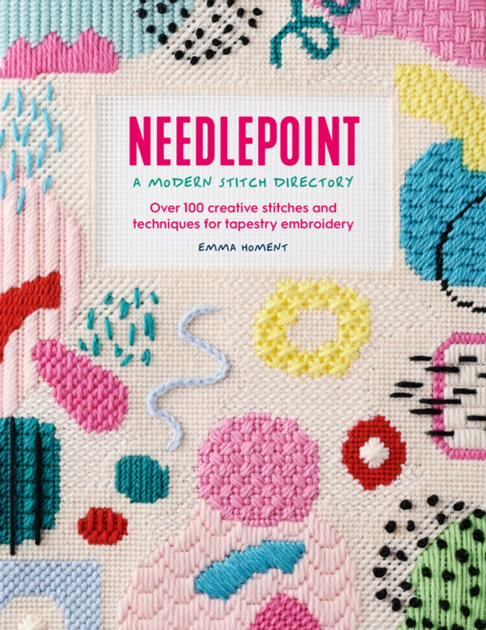 Needlepoint: A modern stitch directory in 50 cards: Homent, Emma:  9781446312605: : Books